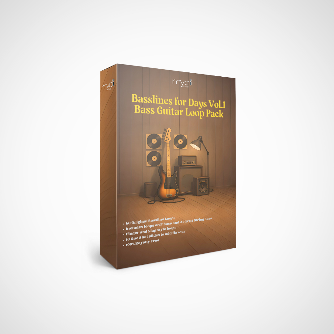 Basslines for Days Vol.1 Bass Guitar Loop Pack